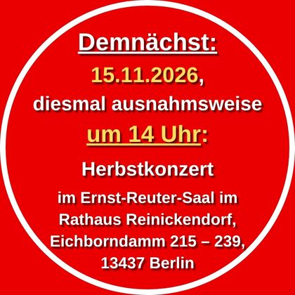Akkordeonkonzert Herbst 2026